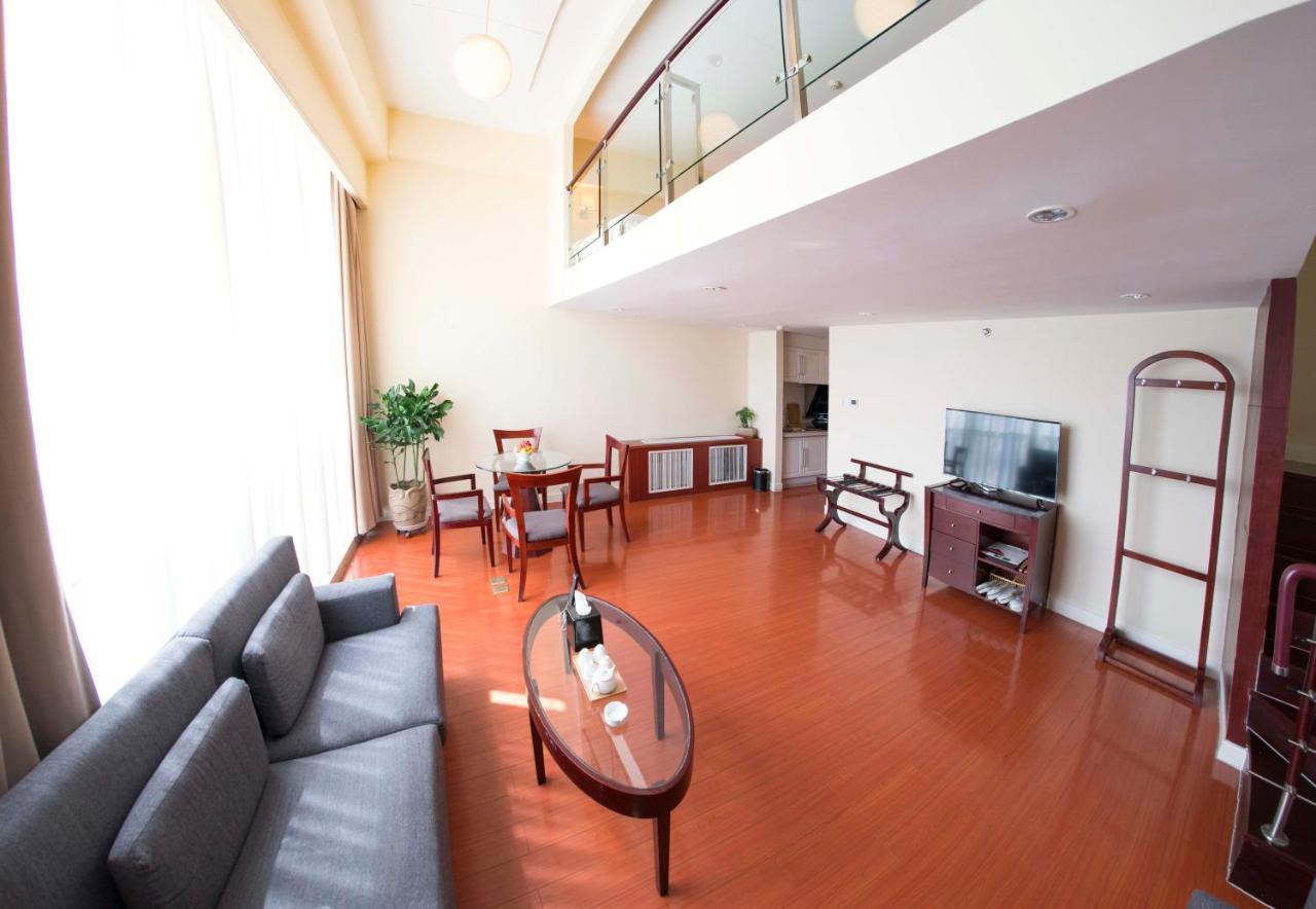Yantai Meiya International Aparthotel ภายนอก รูปภาพ